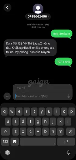 Ảnh đánh giá gái gọi