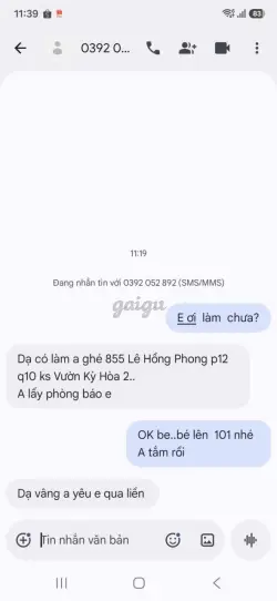 Ảnh đánh giá gái gọi
