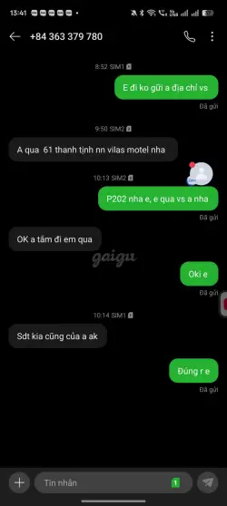 Ảnh đánh giá gái gọi