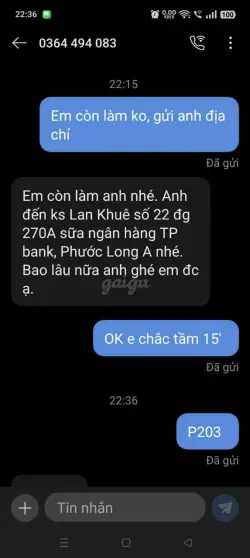 Ảnh đánh giá gái gọi