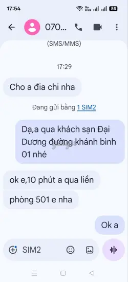 Ảnh đánh giá gái gọi