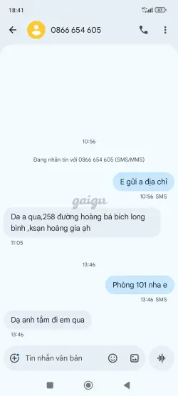 Ảnh đánh giá gái gọi