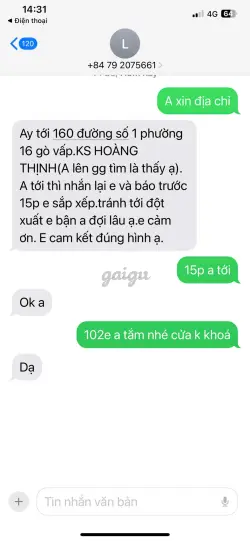 Ảnh đánh giá gái gọi