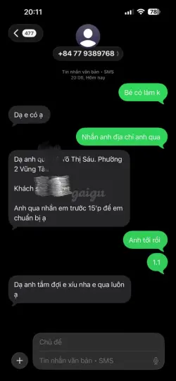 Ảnh đánh giá gái gọi