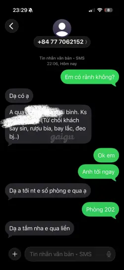 Ảnh đánh giá gái gọi