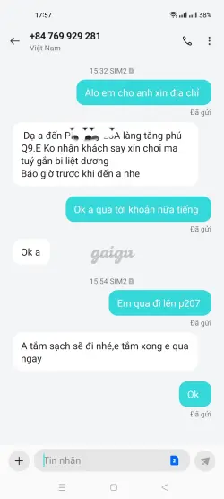Ảnh đánh giá gái gọi