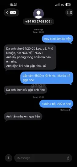 Ảnh đánh giá gái gọi