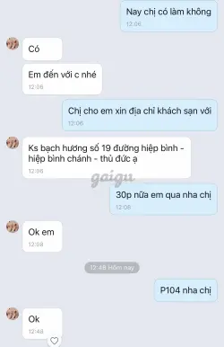 Ảnh đánh giá gái gọi