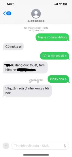 Ảnh đánh giá gái gọi