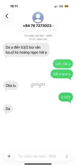Ảnh đánh giá gái gọi