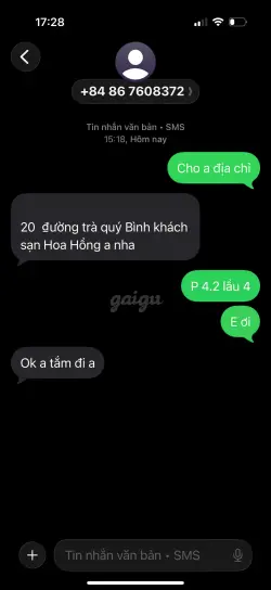 Ảnh đánh giá gái gọi