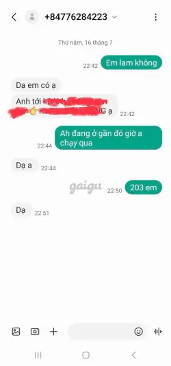Ảnh đánh giá gái gọi