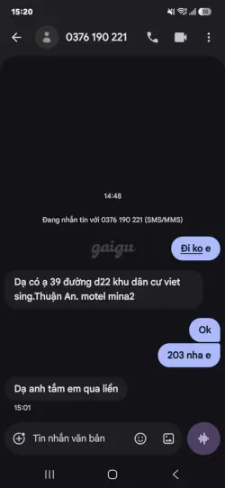 Ảnh đánh giá gái gọi