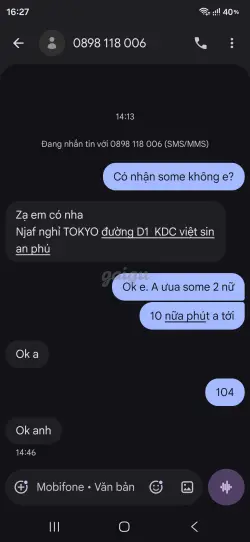 Ảnh đánh giá gái gọi