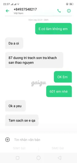 Ảnh đánh giá gái gọi