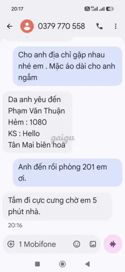 Ảnh đánh giá gái gọi