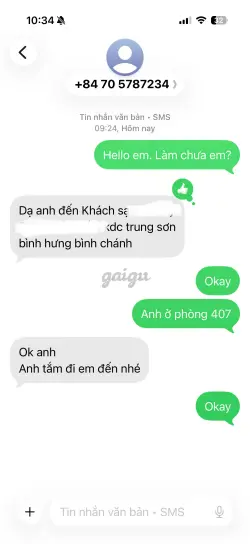 Ảnh đánh giá gái gọi