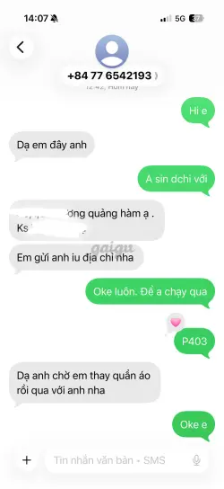 Ảnh đánh giá gái gọi