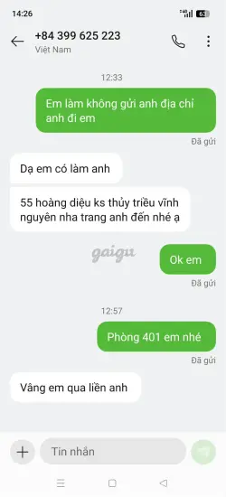 Ảnh đánh giá gái gọi