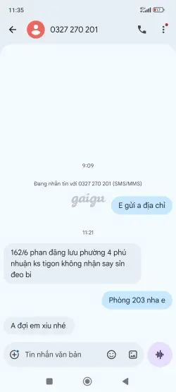 Ảnh đánh giá gái gọi