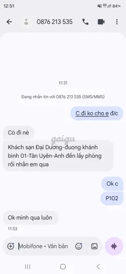 Ảnh đánh giá gái gọi