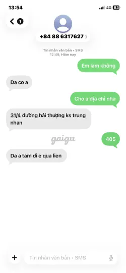 Ảnh đánh giá gái gọi