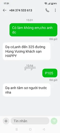 Ảnh đánh giá gái gọi