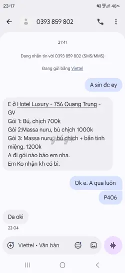 Ảnh đánh giá gái gọi