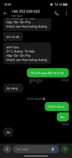 Ảnh đánh giá gái gọi