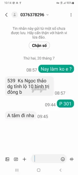 Ảnh đánh giá gái gọi