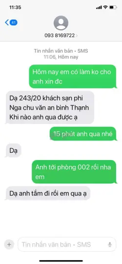 Ảnh đánh giá gái gọi