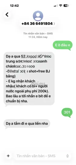 Ảnh đánh giá gái gọi