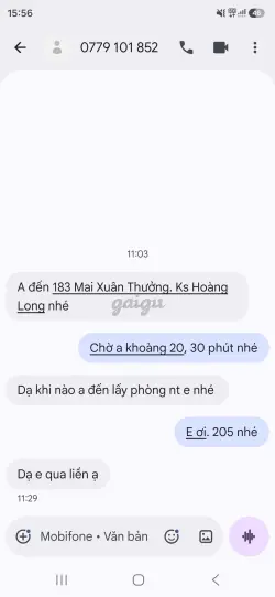 Ảnh đánh giá gái gọi