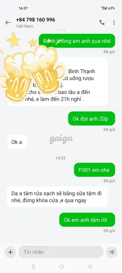 Ảnh đánh giá gái gọi