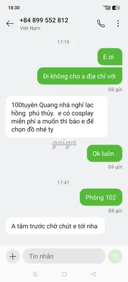 Ảnh đánh giá gái gọi