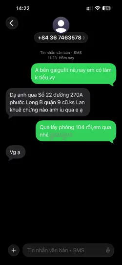 Ảnh đánh giá gái gọi