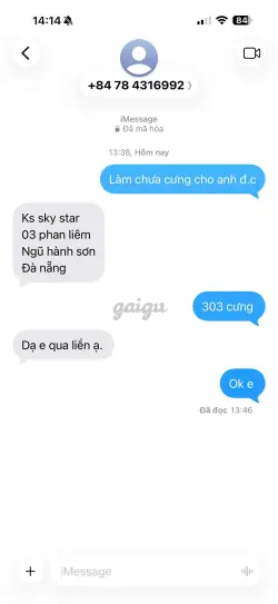 Ảnh đánh giá gái gọi