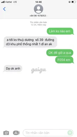 Ảnh đánh giá gái gọi