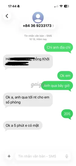 Ảnh đánh giá gái gọi