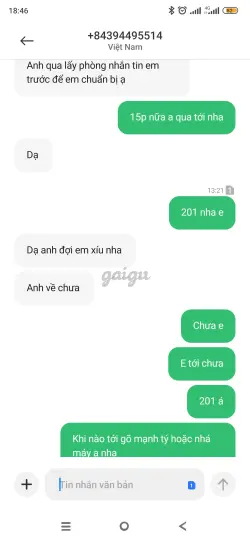 Ảnh đánh giá gái gọi