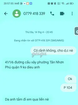 Ảnh đánh giá gái gọi