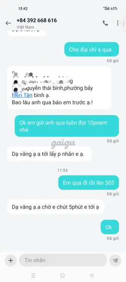 Ảnh đánh giá gái gọi