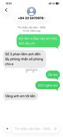 Ảnh đánh giá gái gọi