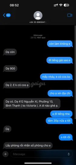 Ảnh đánh giá gái gọi