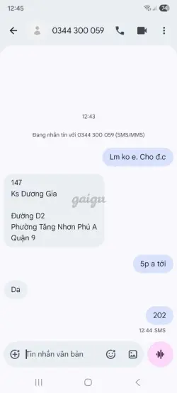 Ảnh đánh giá gái gọi