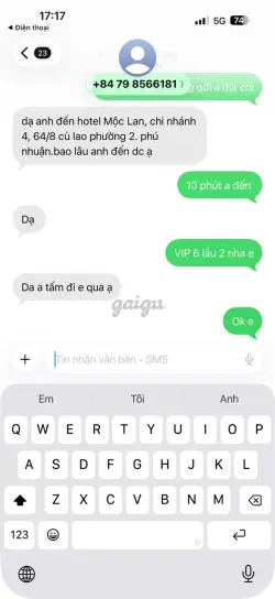 Ảnh đánh giá gái gọi