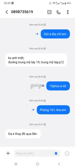 Ảnh đánh giá gái gọi