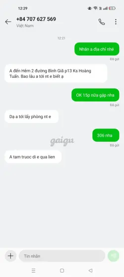 Ảnh đánh giá gái gọi