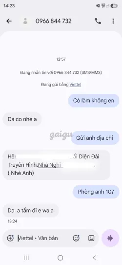 Ảnh đánh giá gái gọi