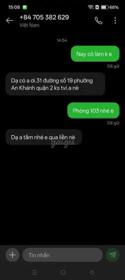 Ảnh đánh giá gái gọi